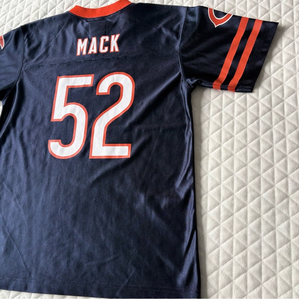 Khalil Mack Jersey #52 Chicago Bears NFL Football Youth XL (16/18) - Picture 10 of 15